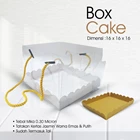 Kotak Mika Kemasan Cake Uk. 16 x 16 x 16 ( Tebal Mika 0.30 ) 1